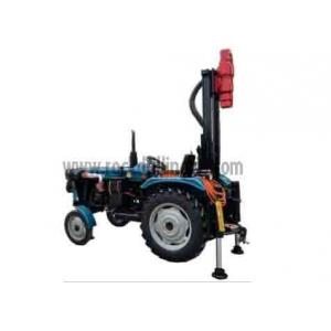 China Hydraulic Tractor Mounted Water Well Drilling Machine Portable Wheel Drill Rig supplier