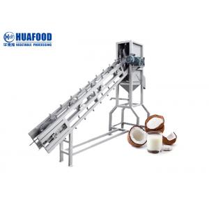 7.5kw Coconut Husk Fiber Machine Coconut Cut Half Juicer Machine