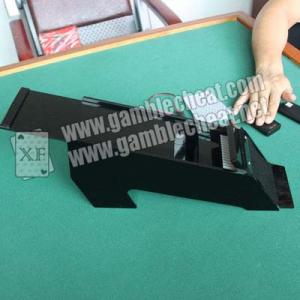 China XF brand new 2014 baccarat dealing shoe for poker analyzer|baccarat game cheating supplier