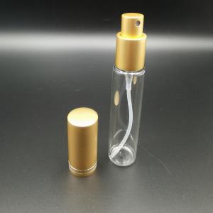 10ml 15ml 20ml 25ml 30ml Tube Glass Bottle With Aluminum Perfume Sprayers