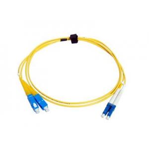 China G652D Single Mode Fiber Optic Cable LC-SC Patch Cord Duplex 0.9mm 2mm 3mm supplier