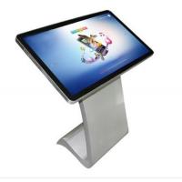 China floor stand 27 inch LED interactive AD information self-service terminal PC kiosk Win11/Android OS on sale