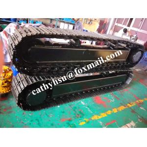 China custom built drilling rig 10 ton steel track undercarriage steel cralwer undercarriage from china factory supplier