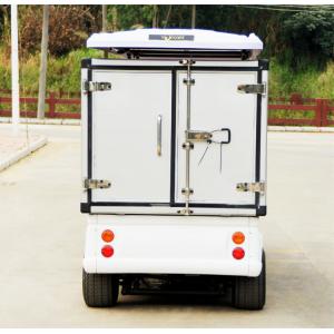 China Customized 48V Electric Car Golf Cart , 4 Passenger Low Speed Electric Vehicles supplier