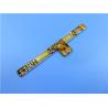 China Double Sided Flexible PCB Soft Polyimide Circuit Board with Immersion Gold and FR4 Stiffener for Antennas wholesale