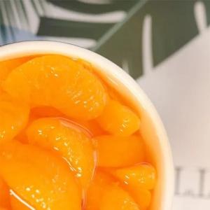 Orange In Light Syrup Fruits Canned Promote Digestion