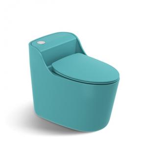 Water Saving Siphonic Flushing Toilet Ceramic With Soft Closing Seat Cover