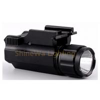 China Slide Switch Tactical Rail Mount Flashlight  Adjustable Tactical Flashlight With Laser on sale