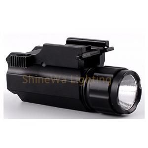 China Slide Switch Tactical Rail Mount Flashlight  Adjustable Tactical Flashlight With Laser supplier