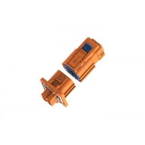 China FCC High Voltage Power Socket , 4 Pin High Current Electrical Connectors supplier