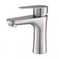 China Beautiful Polished Stainless Steel Basin Faucet Bathroom Basin Faucet CE ISO9001 on sale
