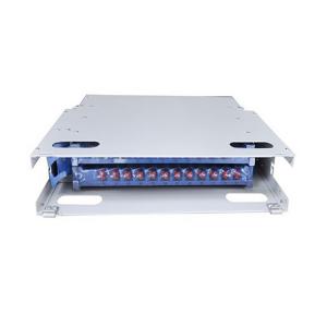 China Rack Mount 12 Core SC FC LC ODF Optical Distribution Frame supplier