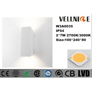 China Stainless Steel Wall Mounted Indoor LED Lights , LED Wall Sconce Lighting supplier