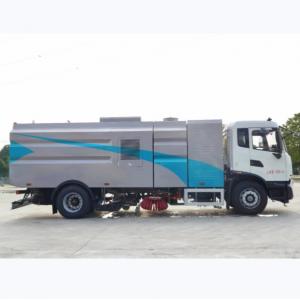 China Foton Fleet Road Sweeper Truck With Front/Rear Suspension 1115/1435 Mm supplier