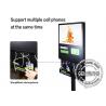 21.5 Inch Advertisement Mobile Phone Charging Kiosk Self Service Charging