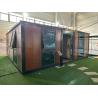 China Casa de contenedores modular prefabricada de 20 pies con diseño moderno y estructura desmontable wholesale