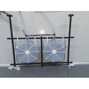 400V 3P 24KW Coil Shaped PTFE Heater With Frame SUS316 Tube Outside Cover PTFE For Chemical Liquid