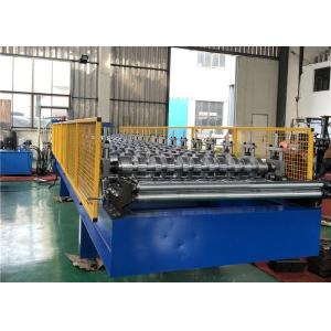 China 1220mm Width Galvanized Roof Metal Tile Making Machine Cr12 Blade supplier