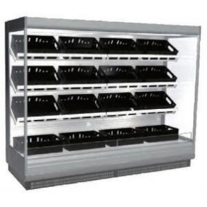 Remote Type Fruit Vegetable Open Merchandiser Open Display Case