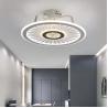China Wholesale Factory Remote APP Control Smart Low Profile Ceiling Fan Light Flush Mount LED Ceiling Light 6 Wind Speeds New Technology Ceiling Fans wholesale