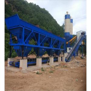 HZS35 Concrete Mixing Station Composed Of Batching , Mixing , Electrical Control