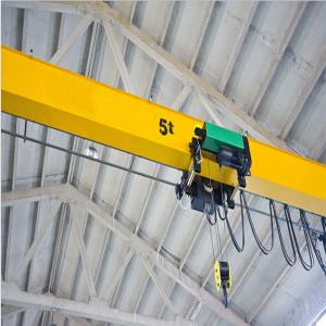 China Single girder electric hoist overhead crane 5 ton for sale supplier
