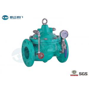 China Flanged Hydraulic Control Valve , Cast Steel Slow Shut Off Check Valve supplier