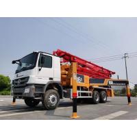 China 36M Putzmeister Used Concrete Pump Truck for Sale Concrete Boom on sale