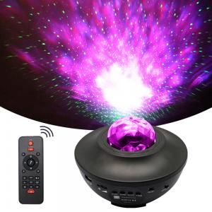 Customization LED USB Colorful Night Light Lamp Music Player Starry Sky Projection Lamp for Children