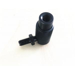China Knurled Finish Carbon Steel Ball Joint Female Quick Release Socket Blackening Treatment supplier