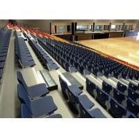 China Retractable Sports Stadium Seats Manual Riser Mounting For Convention Centers on sale