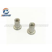 China Aluminum Round Body  M4 M6 M8 Flat Head  Blind Rivets Nuts Without Knurled on sale