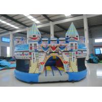 China 0.55mm Pvc Tarpaulin Kids Inflatable Castle Bounce House 5 X 5 X 3m For Water Park on sale