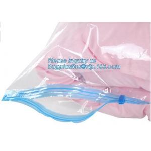 China vacuum seal storage bags for down jacket coats, hand rolling vacuum bag for travel, Compress Vacum Packing Bag, bagplast wholesale