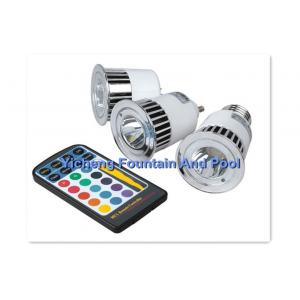 China Remote Controller Underwater Swimming Pool Lights , LED MR16 Bulb Replacement supplier