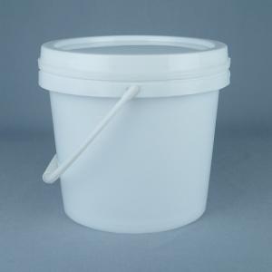 China 2 Gallon Round Plastic Bucket With Lid And Handle supplier