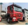 60-80 Tons Loading 10 Wheeler Tractor Head Engine Power 371hp 273kw Easily