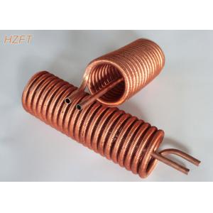 Liquid Cooling and Heat Exchangers Copper Tube Coil Tin plating Finned Coil