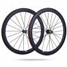 38mm / 50mm Carbon Road Bike Wheels , Good Carbon Disc Wheelset 700c U Shape