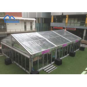 China Acrylic PVC Roof Wedding Marquee Tents Large With SGS M2 Certification Heavy Duty Waterproof Tent supplier