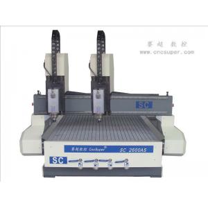 Double independent Z axis CNC router for heavy-duty woodworking SC2600ASZ2