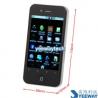 HiPhone H2000のクォード バンド二重目的カードはスタンバイの二重カメラWIFIジャワ アナログTV Bluetooth A-GPSのコンパスのアンドロイド2.2 3.5インチの容量性タッチ画面の電話二倍になります