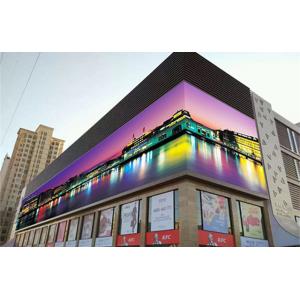 Large P6 Full Color LED Display High Performance For Outdoor Advertising