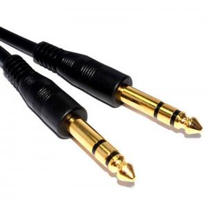 6FT 6.35mm Stereo Audio Patch Cable