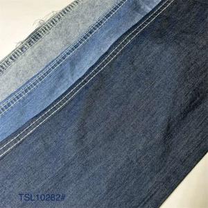 China 5Oz Lightweight Cotton Tencel Blend Fabric Denim Shirt Making supplier