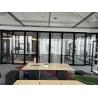 China Glass Retractable Soundproof Wall Versatile Convenient With Stable Reliable Structure wholesale