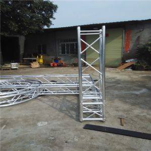 China Multi - Shape Safe Aluminum Box Truss , Alloy 6082-T6 Screw Truss Tent System supplier