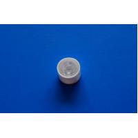China 15mm Round PMMA Led Fiber Optical Lens 15 x 45degree , ROHS on sale