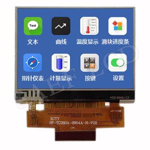 China Interfaz IPS TFT LCD 2,6" de MCU modo de paisaje de la pulgada 480x320 con el RTP wholesale