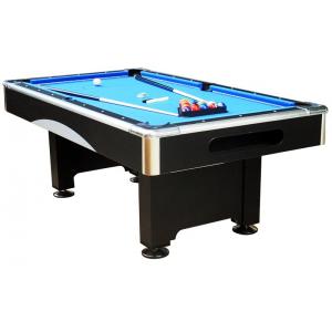 Chromed coner 7 FT Electronic Billiard Table with Flash and Busic wood pool table